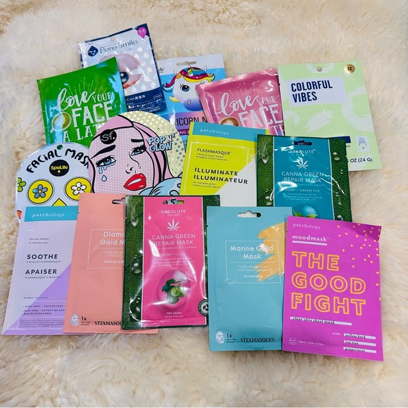 Bundle of TEN assorted NEW facial masks & sheet masks - Picture 4 of 5